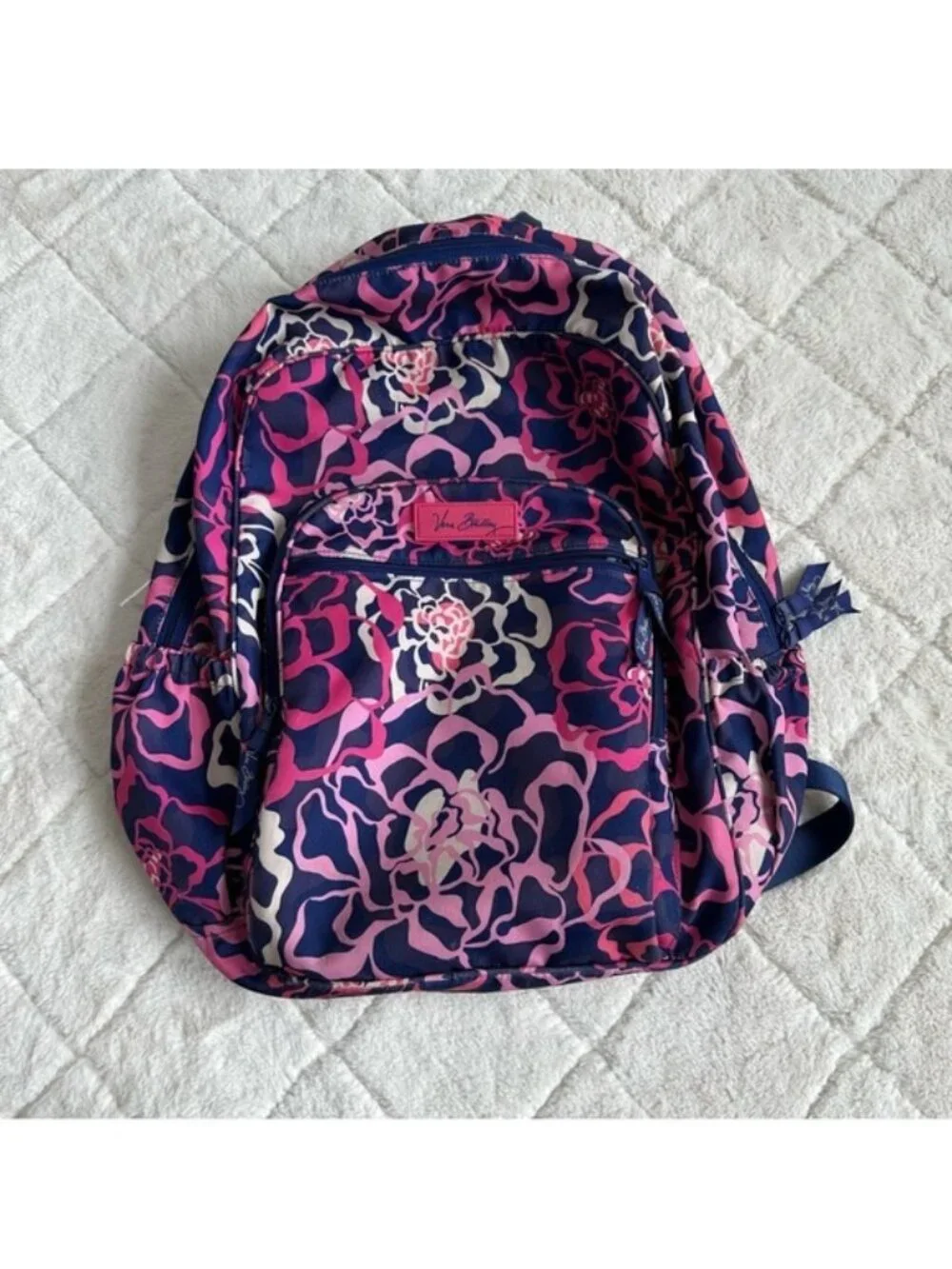Vera Bradley | Katalina Pink Lighten Up Campus Backpack
